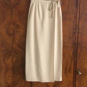 Maxi sarong silk skirt